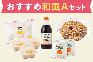 おすすめ和風Aセット