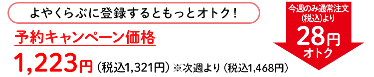 キャンペーン価格