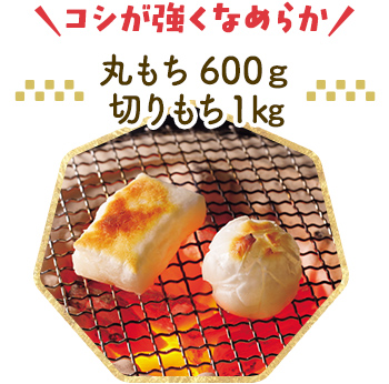 丸もち600g 切りもち1kg