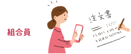 おふくわけを申し込む図