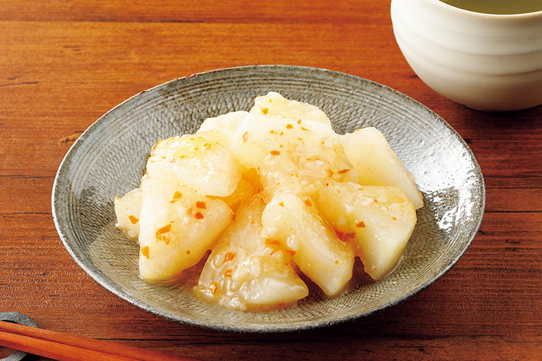 柿こうじ大根（甘酒入り）