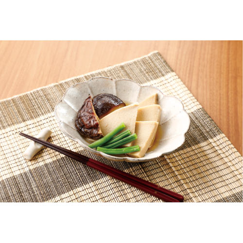 干し椎茸と高野豆腐の含め煮