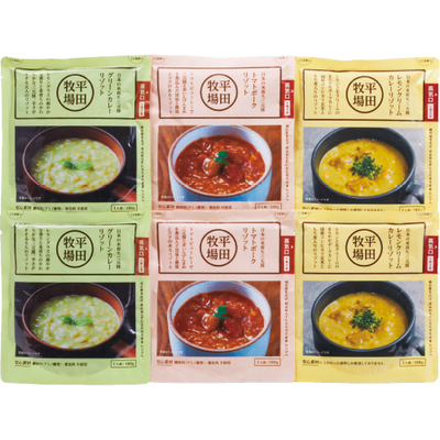 平田牧場三元豚リゾット3種セット 生協の食材宅配 生活クラブのインターネット注文eくらぶ