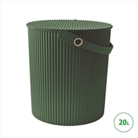 ガーデンツールバケット　（フタ付き）　20L　グリーン
