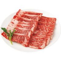 冷凍牛肉厚切りカルビ焼肉用（バラ）200g