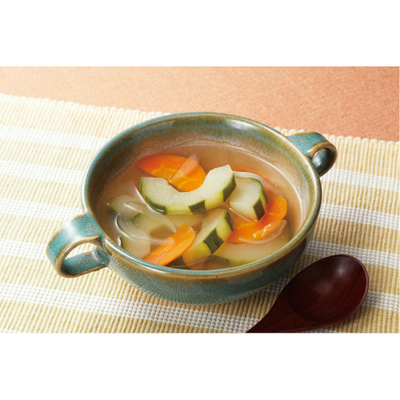 加賀太きゅうりの野菜スープ