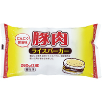 豚肉ライスバーガー（にんにく醤油）