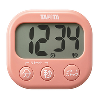 TANITA　でか見えタイマーTD429　コーラルピンク