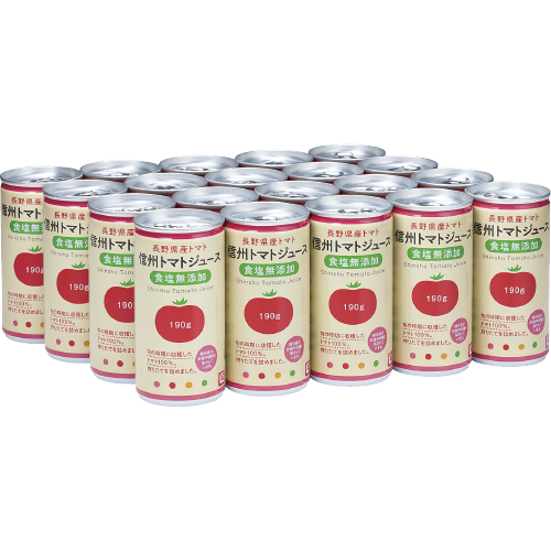 ショップチャンネル　長野県産 完熟信州トマトジュース （無塩）　60缶 ショップチャンネル 長野県産 完熟信州トマトジュース （無塩