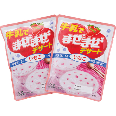 牛乳でまぜまぜデザート いちご2袋組 |生協の食材宅配 生活 牛乳でまぜまぜデザート いちご2袋組 |生協の食材宅配 生活