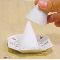 薬師窯　盛り塩造り八卦皿（説明書付）