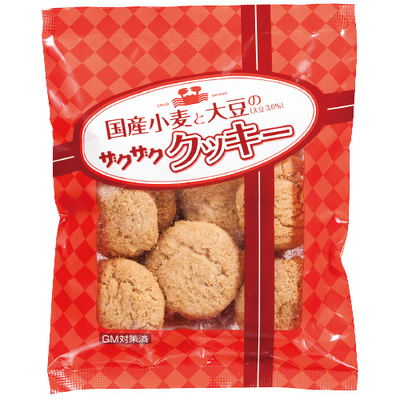 国産小麦と大豆のザクザククッキー ｜生協の食材宅配 生活クラブの