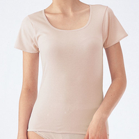 半袖インナーモカL2枚組