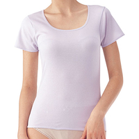 半袖インナーパープルL2枚組