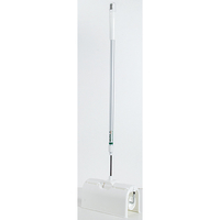 らくるんすぐに使える粘着ローラー伸縮柄　ホワイト