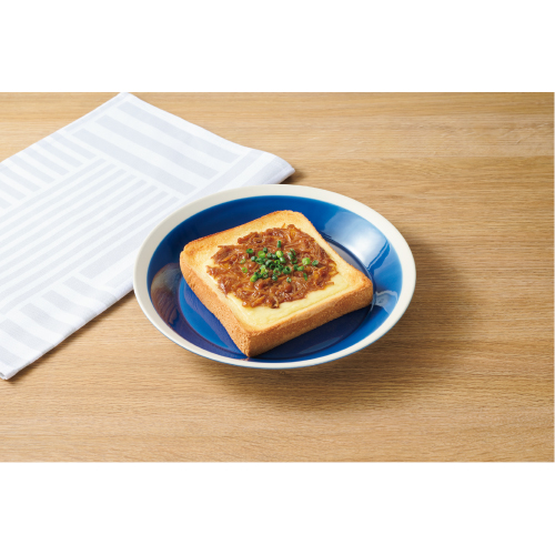 味付えのき茸チーズトースト