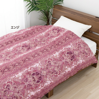 宅配羽毛掛ふとん　エタンセル　シングル　エンジ