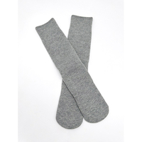 もちはだハイソックス　グレー