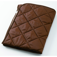 オーラ蓄熱足湯気分キルト　ブラウン