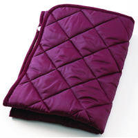 オーラ蓄熱足湯気分キルト　ワイン