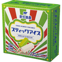 スティックアイス（バニラ＆抹茶）