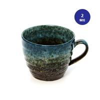 モダンコーヒーマグカップ　2個組