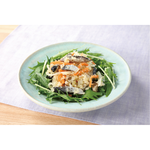 サラダ仕立てに