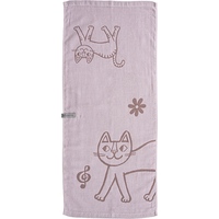 おかべてつろう　Ag＋キッチンタオル　ピンク