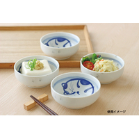 陽だまり足跡ねこ小深ボウル4個組