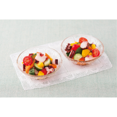 タコと夏野菜のピクルス和え