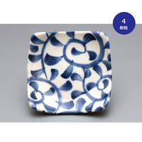 和紋様小皿　4枚組