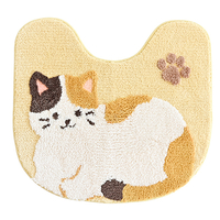 ファンディットアニマルトイレタリー　トイレマット　ねこ
