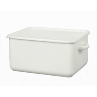 ホーローストックポット　角型　L