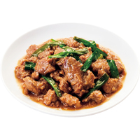 もやしを加えて　鶏レバニラ炒め（ハツ入り）