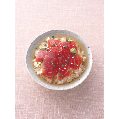 まぐろの漬け茶漬け