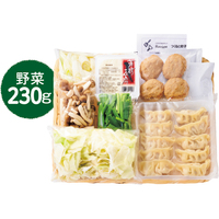 つくねと餃子のとんこつ味噌鍋