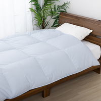 宅配羽毛掛ふとん　アルバス　ダブル　ペールブルー