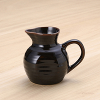 レンジミルクピッチャー　天目釉