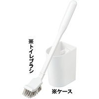 トイレブラシケース付ホワイト