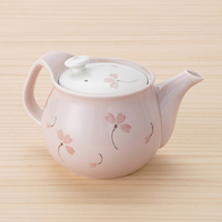 注ぎやすいポット　桜散し