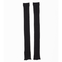 Prakriti　シルクのアーム＆レッグカバー　ブラック