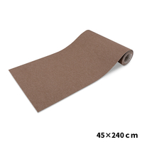 キッチンマット　45×240cm　ブラウン