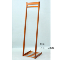 宅配＿天然木L型ハンガ—　幅40cm