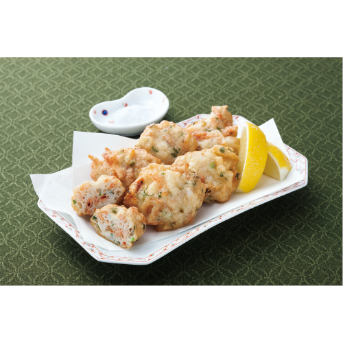 長芋と桜えびの落とし揚げ