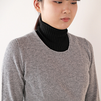 Prakriti　シルクのネックカバー　ブラック