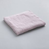 甘撚りコットン　バスタオル　ピンク