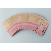 紙製水切りゴミ袋50枚　フラミンゴ柄