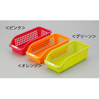 カラフル冷蔵庫バスケット深型3色組