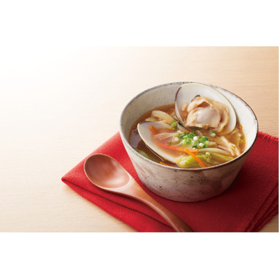 はまぐりと野菜のスープ
