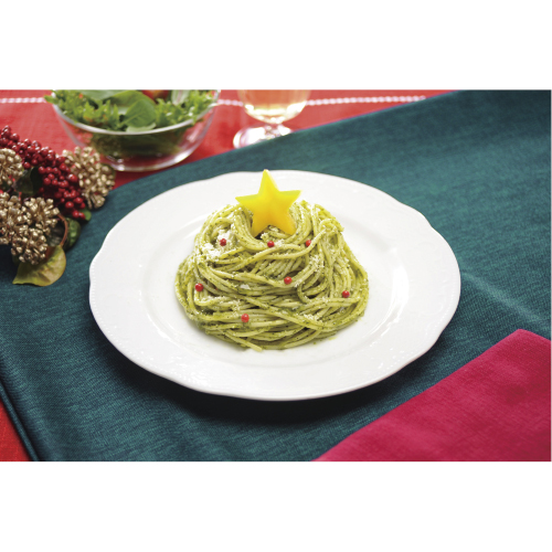 バジルソースのパスタ